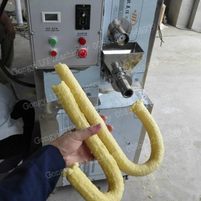 Yellow corn tube ice cream machine /j shape ice cream machine /Korea corn tube ice cream machine