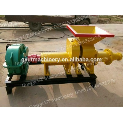 HOT selling Coal charcoal Briquette Shaping Machine Screw type coal stick briquette machine for price