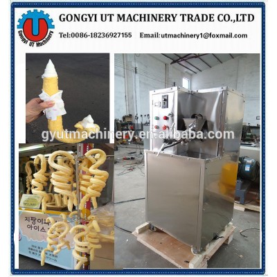 Free Mould Ice Cream Cone Bulking Machine puffed corn machine (SMS:0086-18236968979)